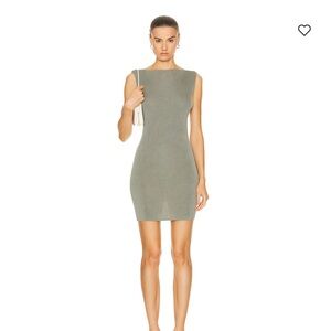 St. Agni Vas Mini Knit Dress in Shadow